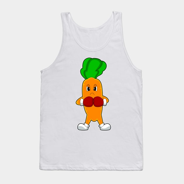 Carrot Boxer Boxing gloves Boxing Tank Top by Markus Schnabel